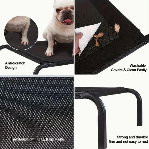 Steady Dog™ Elevated Comfort Dog Bed