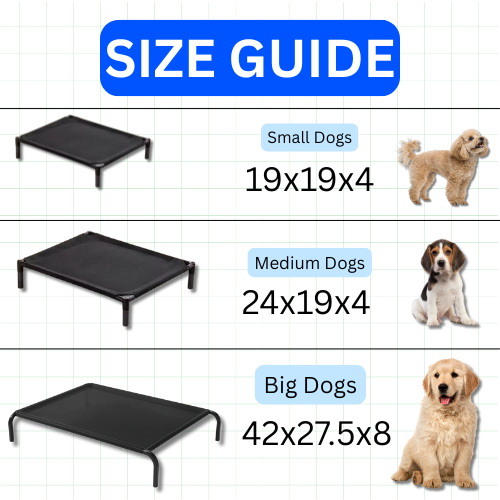 Steady Dog™ Elevated Comfort Dog Bed